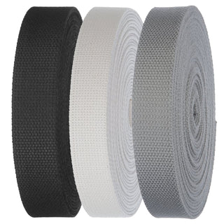 High Quality 1.5"(38mm) Wide Canvas Webbing Roll Strap for Belts, Bags, Crafts